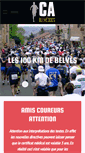 Mobile Screenshot of clubathletiquebelvesois.fr